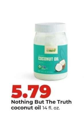 Nothing But The Truth coconut oil