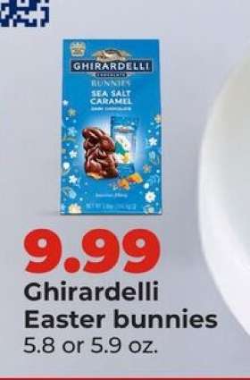 Ghirardelli Easter bunnies