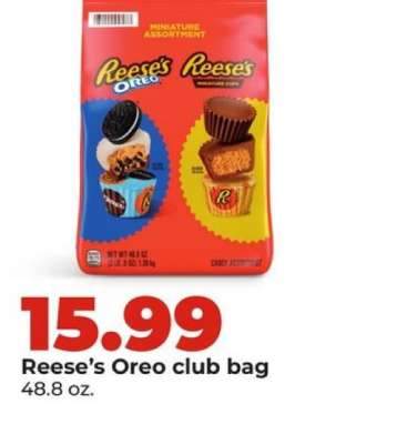 Reese's Oreo club bag