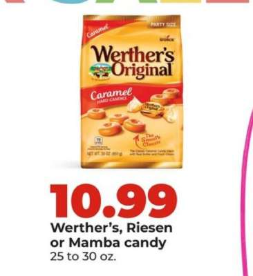 Werther's, Riesen or Mamba candy