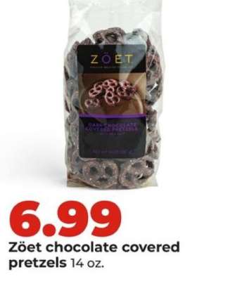 Zoët chocolate covered pretzels