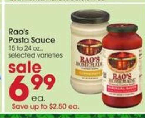 Rao's Pasta Sauce