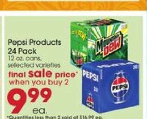 Pepsi Products