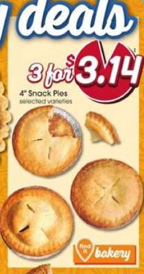 4" Snack Pies