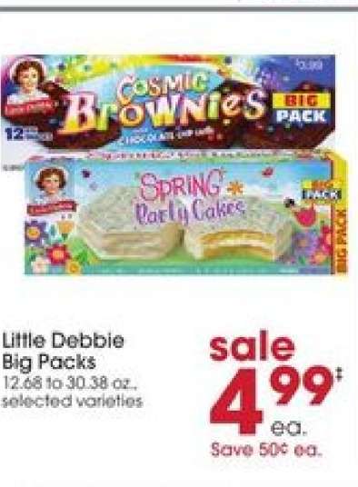 Little Debbie Big Packs