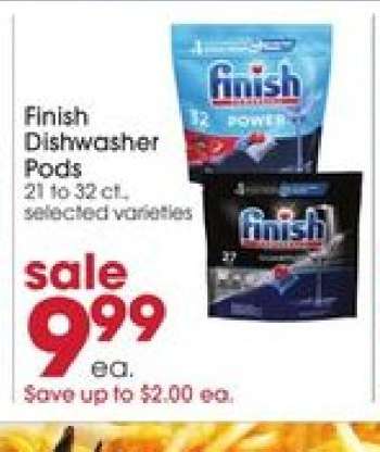 Finish Dishwasher Pods*