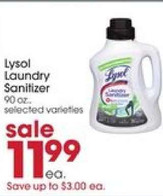 Lysol Laundry Sanitizer*