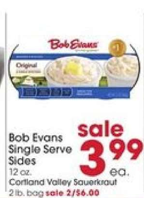 Bob Evans Single Serve Sides