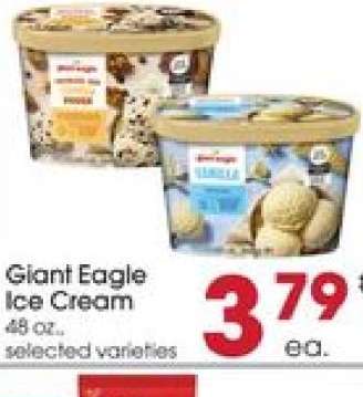 Giant Eagle Ice Cream