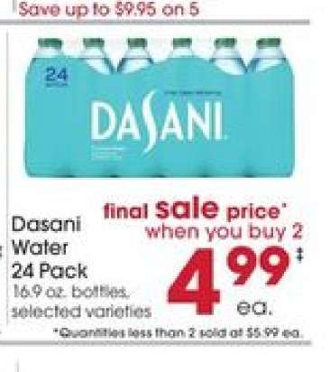 Dasani Water 24 Pack
