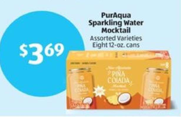 PurAqua Sparkling Water Mocktail
