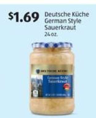 Deutsche Küche German Style Sauerkraut
