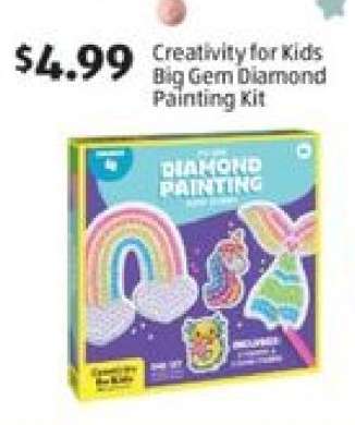 Creativity for Kids Big Gem Diamond Painting Kit
