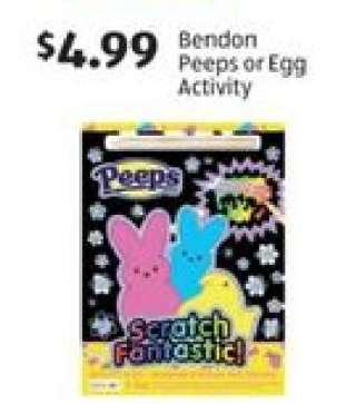 Bendon Peeps or Egg Activity