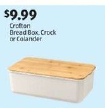 Crofton Bread Box, Crock or Colander