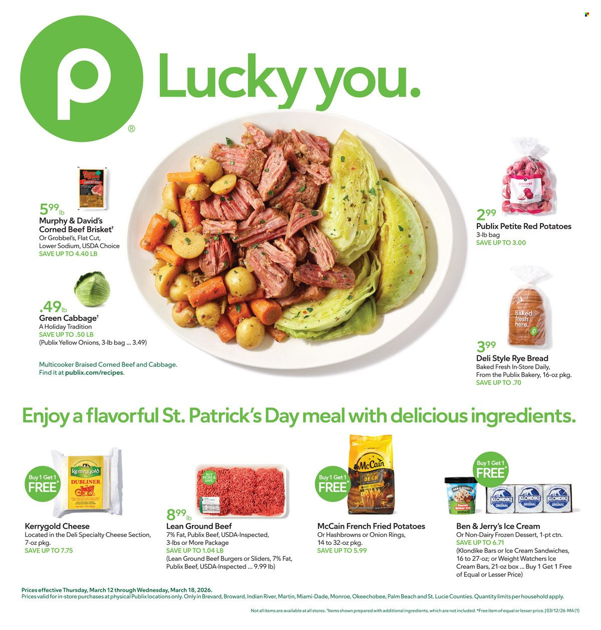 Publix ad - 03/12/2026 - 03/18/2026. Page 1