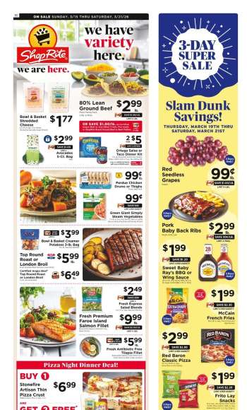 ShopRite Flyer - 03/15/2026 - 03/21/2026.