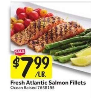 Fresh Atlantic Salmon Fillets