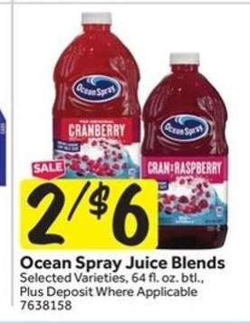 Ocean Spray Juice Blends
