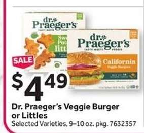 Dr. Praeger's Veggie Burger or Littles