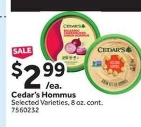 Cedar's Hommus