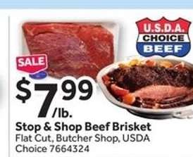 Stop & Shop Beef Brisket
