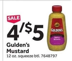 Gulden's Mustard