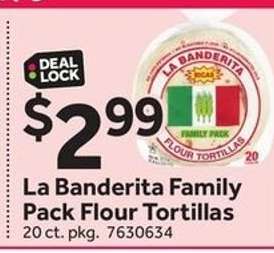 La Banderita Family Pack Flour Tortillas