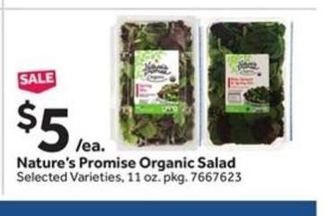 Nature’s Promise Organic Salad