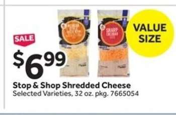 Stop & Shop Shredded Cheese