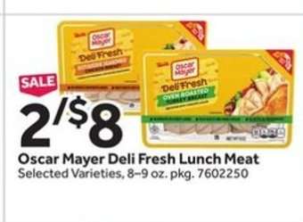 Oscar Mayer Deli Fresh Lunch Meat