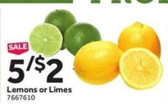 Lemons Or Limes