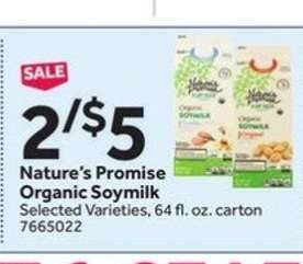 Nature's Promise Organic Soymilk