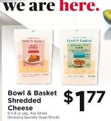 Bowl & Basket Shredded Cheese
