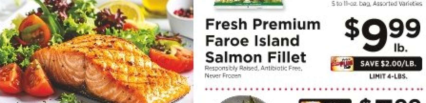 Fresh Premium Faroe Island Salmon Fillet