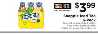 Snapple Iced Tea 6-Pack