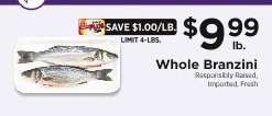 Whole Branzini