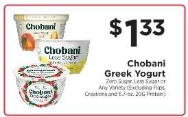 Chobani Greek Yogurt