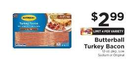 Butterball Turkey Bacon