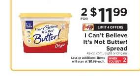 I Can't Believe It's Not Butter Spread