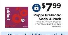 Poppi Prebiotic Soda 4-Pack