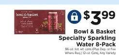 Bowl & Basket Specialty Sparkling Water 8-Pack