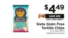 Siete Grain Free Tortilla Chips