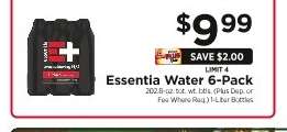 Essentia Water 6 Pack