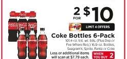 Coke Bottles 6-Pack