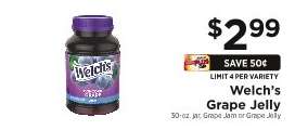 Welch’s grape jelly
