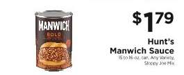 Hunt's Manwich Sauce