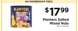 Planters Salted Mixed Nuts