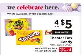 Theater Box Candy