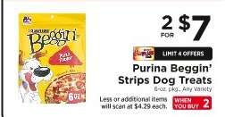 Purina Beggin' Strips Dog Treats